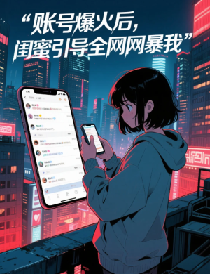 账号爆火后,闺蜜引导全网网暴我