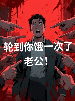 轮到你饿一次了,老公